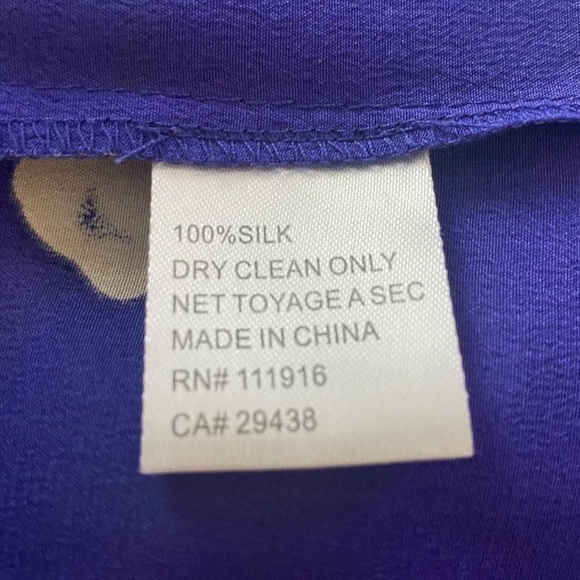 YUMI KIM Silk Drawstring Peasant Dress Women’s Size Small (407) - Picture 5 of 6